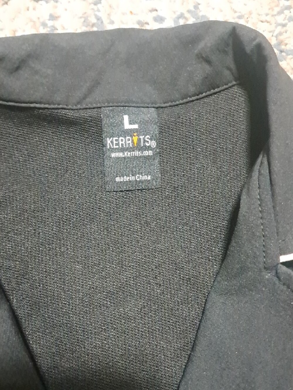 Kerrits Black Blazer with White Trim - Picture 2 of 7